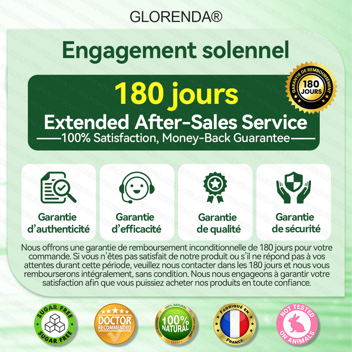 Il ne reste plus que 10 boîtes ! ⏰🔥𝐆𝑳𝑶𝗥𝗘𝗡𝘿𝘼® Profitez dès maintenant d'une réduction exclusive de 70 % !